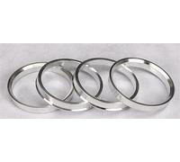 Elargisseurs de Voie cale Anneaux De Moyeu De Voiture 4 Pièces Anneau Centré Alésage De Roue 66.1-65.1 66.45-65.1 66.6-65.1 67.1-65.1 Elargisseurs voie avec boulons(68.1-65.1mm)