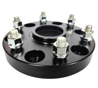 Élargisseurs de Voie Entretoise de roue 6 goujons pour Lexus GX, 2 pièces, 6 x 139,7 cm, 6 x 5,5 pouces, 4,18 pouces, 106,1 mm, filetage 12 x 1,5, épaisseur 25 ou 30 mm(Black,25mm)