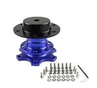 Élargisseurs De Voie Kit De Moyeu Volant Universel À Démontage Rapide, Adaptateur Moyeu Roue Pour Moyeu Volant À 6 Trous(Blue)