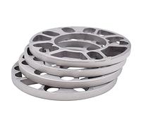 éLargisseurs De Voie pour Auto,Elargisseur De Voie 4pcs Universel 3mm 5mm 8mm 10mm de Roue d'aluminium Spacer Spacer Plate Plaque Fit 4x100 4x114.3 5x100 5x108 5x114.3 5x120(3mm)