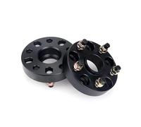 Élargisseurs de Voie pour Auto Pour Alfa Pour Romeo 147/156/164/4C/GT/GTV/SPIDER 2 Pièces 15/20/25/30/35/40 Mm PCD 5x98 CB 58,1 Mm Adaptateur D'entretoises De Roue(2PCS 50mm Black)