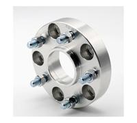 Élargisseurs de Voie pour Auto Pour Buick Universal 2 Pièces 15/20/25/35 Mm Adaptateur D'entretoise De Roue PCD 5x105 CB 56,6 Mm 5 Écrous(2PCS 20mm Silver)