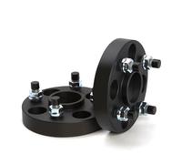 Élargisseurs de Voie pour Auto Pour Chevrolet Pour Aveo/Lova/Activ/Beat/Onix/Spark GT 2 Pièces 20/25/30 Mm Entraxe 4x100 CB 56,6 Mm Adaptateur M12XP1,5(2PCS 35mm Black)