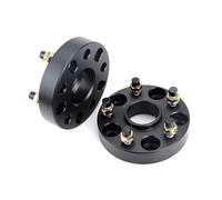 Élargisseurs de Voie pour Auto Pour Toyota Pour Puius Pour Allion Pour Sienta Pour Celica 2 Adaptateurs D'entretoises De Roue 15/20/25/30/35/40 Mm Entraxe 5x100 CB 54,1 Mm M12XP1,5(2PCS 45mm Black)