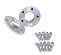 Élargisseurs De Voie Pour Benz | 10 boulons à billes 14x1,5 et 2 entretoises de roue 10 mm/15 mm/20 mm 5x112 66,6(20mm silver)