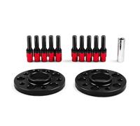 Élargisseurs de Voie Pour BMW X5 G05 X7 2018 + Pour Mini Avec Boulons À Billes 15mm 5x112mm 66.6mm Entretoises Roue À Alésage Centré Sur Moyeu M14x1.25 Entretoises de Roue(Red bolts)