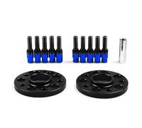 Élargisseurs de Voie Pour BMW X5 G05 X7 2018 + Pour Mini Avec Boulons À Billes 15mm 5x112mm 66.6mm Entretoises Roue À Alésage Centré Sur Moyeu M14x1.25 Entretoises de Roue(Blue bolts)