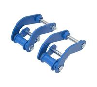 Élargisseurs de Voie Pour Isuzu pour D-MAX 2007-2011 4x4 Suspension à ressort à lames arrière confort Kits de levage à doubles manilles G Entretoise Roue