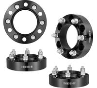 Elargisseurs de voie VEVOR, adaptateur de roue 1,5 pouces 6 x 5,5 pouces, 6 boulons de roue, forgés, alésage 106,1 mm, entretoises de boulons M12 x 1,5 centrées sur le moyeu, convient pour Toyota et L