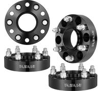 Élargisseurs de voie VEVOR, adaptateur de roue 1,5 pouces 6 x 5 pouces, 6 boulons de roue, forgés, alésage 78,1 mm, entretoises de boulons M14 x 1,5 centrées sur le moyeu, convient pour 1995-2023 Chev