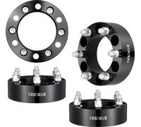 Élargisseurs de voie VEVOR, adaptateur de roue 2 pouces 6 x 5,5 pouces, 6 boulons de roue, forgés, 108 mm d'alésage, entretoises de boulons M14 x 1,5 centrées sur le moyeu, convient pour 88-23 Chevrol