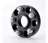 Élargisseurs De Voie Voiture Pour Subaru Pour Legacy Pour Impreza Pour Forester Pour Outback CV Voitures Lotus Adaptateur D'entretoise Roue En Forgé 2 Pièces(2black spacer 20mm)