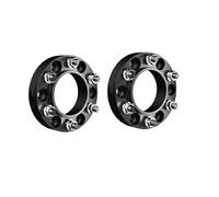 Élargisseurs Entretoxe Lot De 2 Ou 4 Entretoises De Roue Pour Cadillac Pour Escalade 6x139,7 78,1 M14x1,5, Cales De Moyeu Forgées 30/35/38/50 Mm Entretoise De Roue Voiture(Noir 1,30mm)