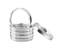 Élargisseurs Roues Alliage d'Aluminium 4 Pièces/ensemble Alésage De Roue Voiture Collier Central Moyeu Anneaux Centraux