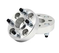 Élargisseurs Roues Alliage d'Aluminium Adaptateur d'entretoise de roue 2 pièces Flang 4 Lug convient pour voiture universelle M12XP1.5 12xP1.25