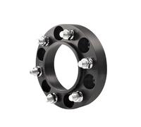 Élargisseurs Voie 1 Pièce D'entretoises Roue 25/30/35/40 Mm 6x139,7 CB 106.1 M12x1,5 pour Toyota pour Land Cruiser pour Prado pour Hilux pour Revo pour Vigo Adaptateurs Roue (Color : Black 25mm)