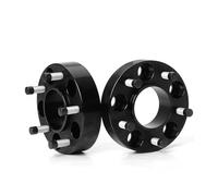 Élargisseurs Voie Adaptateur Universel D'entretoise De Roue De Voiture 2 Pièces Pour Séries 1 3 5 7 25 30 35 40mm PCD 5 X 120 CB 72.56 Mm Adaptateurs D'espacement Roue(2PCS 25mm Black)