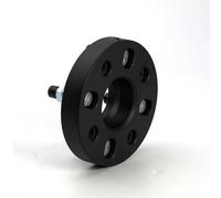 Élargisseurs voie auto 2 pièces 20/25/30/35/40mm Personnalisation Entretoises roue Adaptateur conversion PCD 4x100 4x108 4x110 4x114.3 4x120 Frais personnalisation(2PCS 15mm Black)