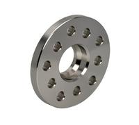 Élargisseurs voie auto Adaptateur d'entretoise roue 2 pièces 12/15/20 mm 5 x 120 72,56 mm pour BMW X6 F01 F02 F03 F04 F06 F07 F10 F11 F12 F13 F18 M14 x 1,25(2PCS 15MM Silver)