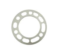 Élargisseurs voie auto Adaptateur Universel Entretoises Roue Voiture 1/2/4 X 6 X 139,7 Mm 6 Mm Alliage D'aluminium 6 Trous Cales Pneu ET(1X)