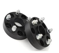 Élargisseurs voie auto Adaptateurs conversion pour entretoises roue 15/20/25/30 mm pour PCD 5x130 à 5x100 5x114,3 5x112 5x120 5x108 5x139,7 pour Ford(2PCS 25mm Black)