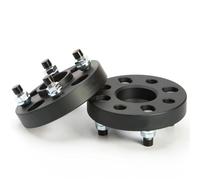 Élargisseurs voie auto Adaptateurs Conversion Pour Entretoises Roue PCD 4x98 Vers 4x100, 4x108, 4x114,3, 2 Pièces 20/25/30/35/40 Mm(2PCS 25mm Black)