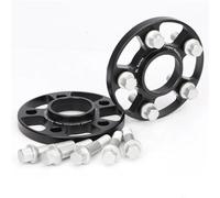 Élargisseurs voie auto Adaptateurs d'entretoises roue forgées aluminium 7075 2 pièces 12/15/20 mm PCD 5 x 112 CB = 66,5 mm pour Benz W168/124/201/202 M12 x 1,5(2PCS 20mm)