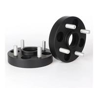 Élargisseurs voie auto Compatible avec Ford pour Fiesta pour Focus pour B-max 2 pièces PCD 4X108 CB 63,4 mm adaptateur d'entretoise de roue cales d'espacement remplacement(2PCS 25MM)