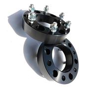 Élargisseurs voie auto Entretoises De Roue De Voiture, Adaptateur Centrage Sur Moyeu, Joint De Rechange 2 Pièces 6x139,7 CB 100mm 12x1,25, Compatible Avec Nissan Pour Terrano