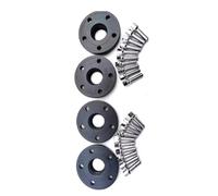 Élargisseurs voie auto Entretoises roue aluminium 6061-T6, 20 mm 5 x 112 mm alésage central 66,45 mm avec extension 50 mm forme sphérique 14 x 1,5 mm pour A4 B8