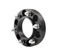 Élargisseurs voie auto Entretoises roue aluminium forgé Pour Toyota Pour Land Pour Cruiser PCD 6 x 139,7 CB 95,1 M14 x 1,5 adaptateur moyeu 2 pièces(2PC Black 35MM)