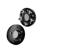 Élargisseurs voie auto Entretoises Roue Aluminium Pour Chery Jetour Traveler T2 Plaque Bride T6-7075 Adaptateur Élargi Moyeu 2 Pièces 25/30/35 Mm 5 X 108 60,1 Entretoise Roue(2pcs 25mm-BK)