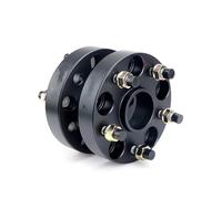 Élargisseurs voie auto Pour Alfa Pour Romeo 147/156/164/4C/GT/GTV/SPIDER Pour FIAT 500L 2 Pièces 15/20/25/30/35/40 Mm PCD 5x98 CB 58,1 Mm Adaptateur D'entretoises Roue Entretoise Roue(2PCS 20mm Black)