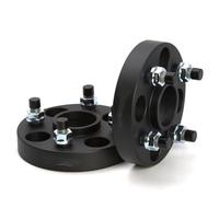 Élargisseurs voie auto Universel 2 Pièces 20/25/30/35/40 Mm PCD 4x100 Vers 4x108 4x110 4x114.3 4x120 Adaptateur Conversion D'entretoise Roue(2PCS 35mm Black)