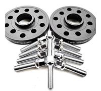 Élargisseurs Voie Pour Skoda Pour Fabia Pour Octavia Pour Rapid 14x1.5 Élargir Les Boulons Forme Boule 25mm D'épaisseur PCD 5x100 5X112 CB57.1 Entretoises Roue(25mm Black)