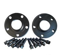 Élargisseurs Voie Wheel Compatible Avec BMW Pour G26 2023 2 Pièces 10MM/15MM/20mm 5x112 66.6 Entretoises De Roue Hubcentriques 10 Pièces 14x1.25 Boulons De Type Cône(Noir,20mm)