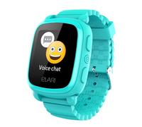Elari 2G Montre Connectée Enfant Fille et Garçon Tracker GPS, Appels Audio à 2 Voies, Chat Vocal, Appel d'urgence SOS, Mode Classe, Podomètre, Réveil, Jeux KidPhone 2 (Vert)