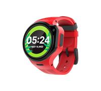 Elari KidPhone 4GR M - Montre connectée 4G pour Enfants, GPS Tracker pour garçons et Filles, Messagerie KidGram avec Contenu sécurisé, appels Audio et vidéo bidirectionnels, SOS, Photo (Rouge_4GRM)