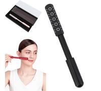 Elarique Glow Sculpt - Beauty Roller, Elarique Beauty Roller with 24 Tourmaline Stones, Arrily Beauty Sculptor, Face Roller Lumebar Sculptor for Visibly Smooth, Lift, And De-Puffthe Skin (Black)