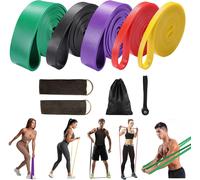 Elastic Bodybuilding,5 Levels Elastic Band,Resistance Bands,Traction Band,Elastics,For Sports,Musculate,Pilates
