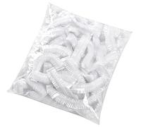 Elastic Bowl Covers - 28x20x2.5cm, 100 Pieces Elastic Flexible Clear - Sourdough Bread Cover For Plates, Dishes, Containers, Leftover Food, Fresh Fruits, Vegetables