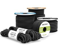 Elastic Bungee Cord 5 Mm X 10 M For Tarpaulin Tent-Black