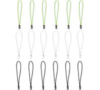 Elastic Bungee Straps With Hooks-18 Pcs Bungee Cord,2.5x Expandable Bungee Cord For Camping,Outdoor Activities,Luggage Securing,Organization Tools