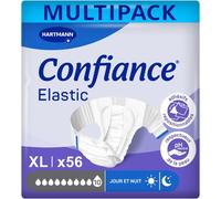 Elastic-Changes Complets Pour Hommes Et Femmes-Niveau D'absorption = 10 Gouttes (Fuites Urinaires Importantes)-Ph Neutre À La Peau-Matière Douce-Taille Xl-4x14 Unités.[W40]