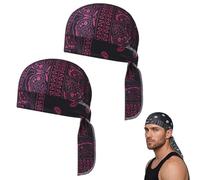 Elastic Cycling Sports Cap, Ultra-Light Elastic Cap, Breathable & Moisture-Wicking,Perfect Cycling Companion (Red)