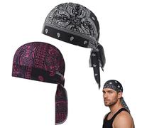 Elastic Cycling Sports Cap, Ultra-Light Elastic Cap, Breathable & Moisture-Wicking,Perfect Cycling Companion (Mix-G)