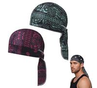 Elastic Cycling Sports Cap, Ultra-Light Elastic Cap, Breathable & Moisture-Wicking,Perfect Cycling Companion (Mix-J)