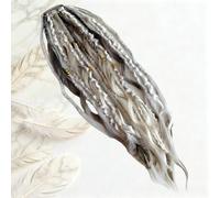 Elastic Dread Ponytail, 22" Braided Ponytail Extension, Bohemian Dreadlock Ponytail, Easy 1-Minute Clip-In Ponytails for Festival, Travel & Casual (White)