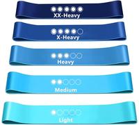 Elastic Fitness,[Pack Of 5] Resistance Band Elastic 5 Levels Of Strength,Natural Latex Exercise Equipment For Bodybuilding/Pilates/Yoga""},""Additionalweblabs"".[P25]