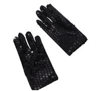 Elastic Kids Sequins Gants Gants Dance Compets Shining Singing Christmas Party Delated Children Full Finger Tout pour Les Girls Fot Finger avec